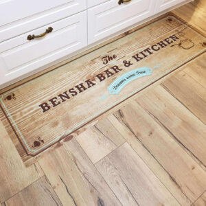 שטיח פי וי סי רטרו דמוי עץ