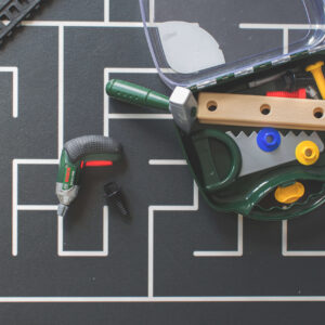 שטיח פי וי סי לחדר ילדים מבוך