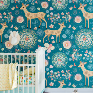 טפט אייל פרחוני