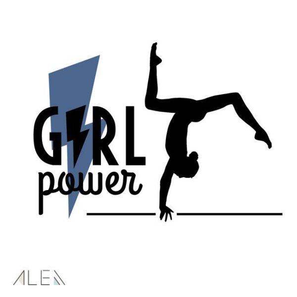 ⁦מדבקת קיר Girl Power⁩ – תמונה ⁦3⁩