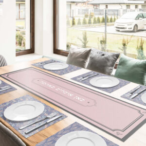 ראנר פי וי סי לשולחן לאכול באהבה