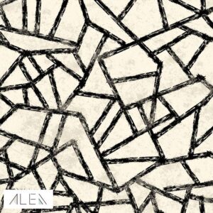 טפט משיכות מכחול גאומטרי