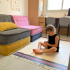 ⁦שטיח פי וי סי לחדר ילדים גריד - בנדנה⁩ – תמונה ⁦2⁩