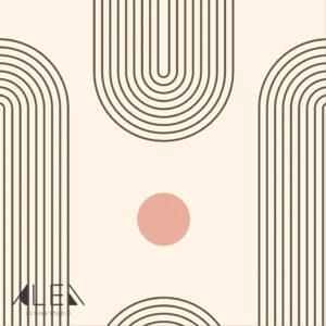 טפט קשתות מודרניות בנקודות פודרה