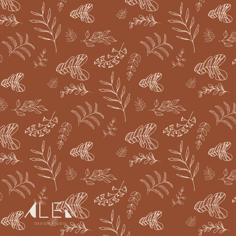 טפט טפט טרה־קוטה בוטני – תמונה 2