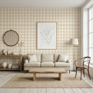 טפט שתי וערב קרם