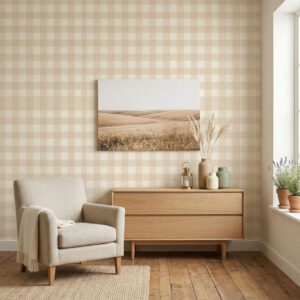 טפט שתי וערב קרם