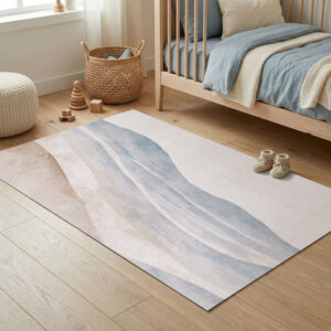 שטיח פי וי סי לחדר ילדים גלי חוף