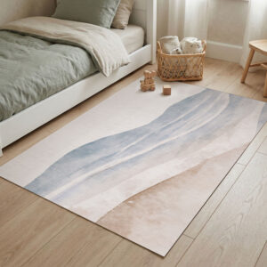 שטיח פי וי סי לחדר ילדים גלי חוף