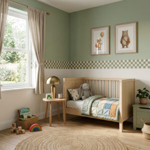 מדבקת בורדר דמקה זית מעושן ושמנת