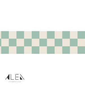 מדבקת בורדר דמקה מנטה רכה ושמנת