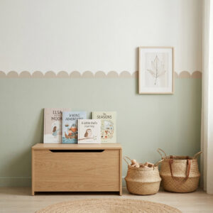 מדבקת בורדר לחדר ילדים קשתות גרייג׳