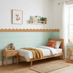 מדבקת בורדר לחדר ילדים קשתות קרמל