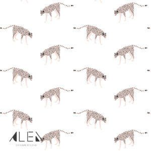 טפט צ׳יטה מינימליסטי לחדר