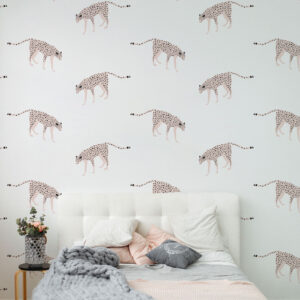 טפט צ׳יטה מינימליסטי לחדר