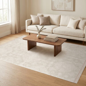 שטיח פיויסי לסלון/לחדר בז׳ אתני עדין