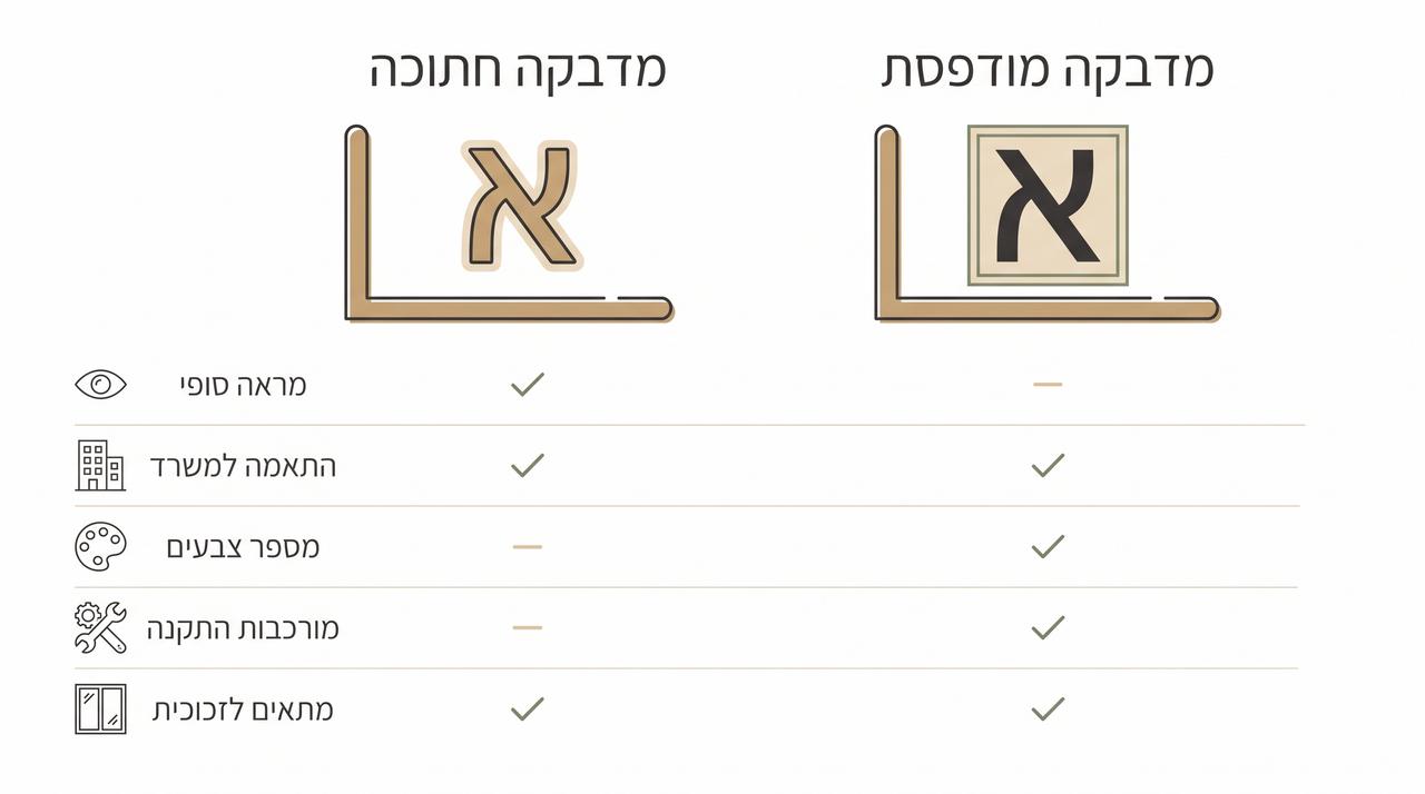 השוואה בין מדבקת קיר חתוכה למדבקת קיר מודפסת