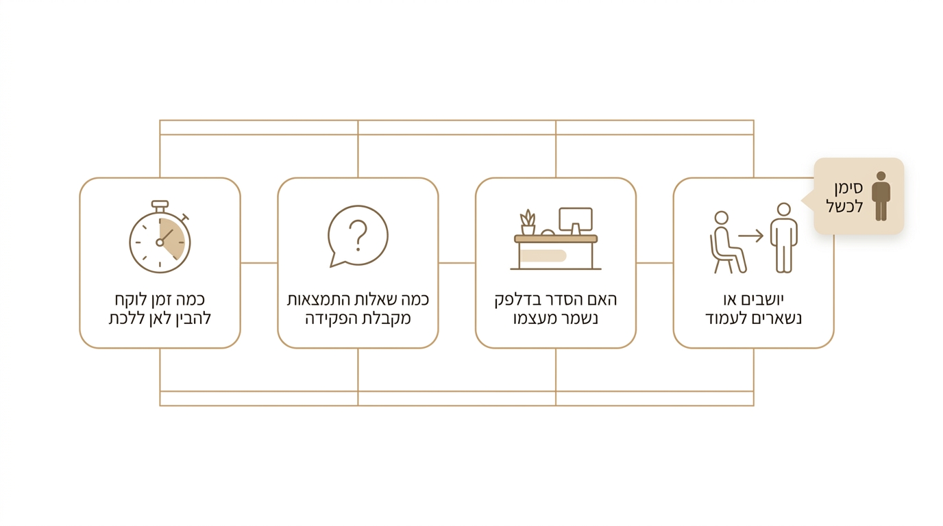 בדיקת חלל קבלה בשעת עומס