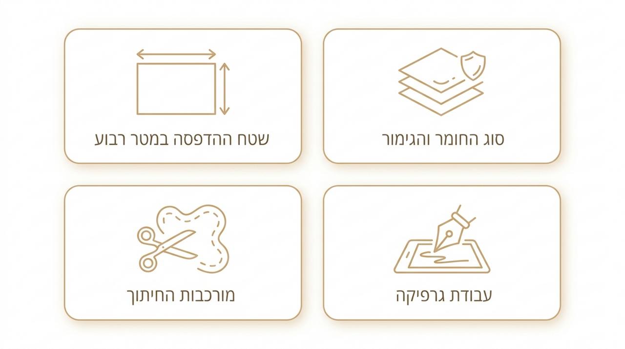 שלבי הדבקת מדבקת קיר בעזרת כלי החלקה מהמרכז החוצה