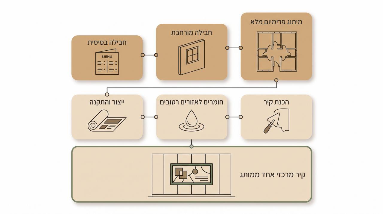 מדידת קיר לפני הזמנת טפט מותאם אישית