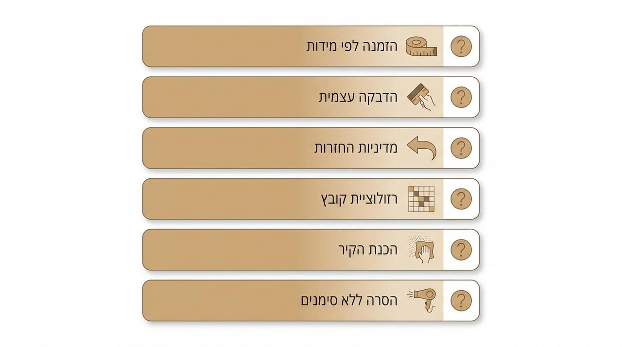 מרכיבי התמחור של מדבקת קיר בהתאמה אישית