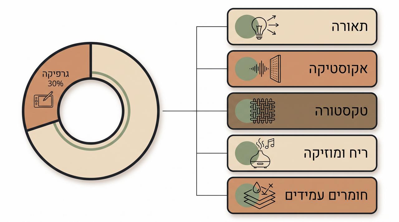 משטח PVC על שולחן עץ בסלון