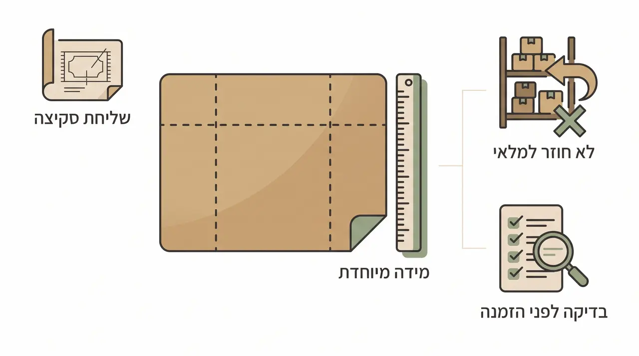 מדידה מדויקת לפני הזמנת שטיח במידות מיוחדות