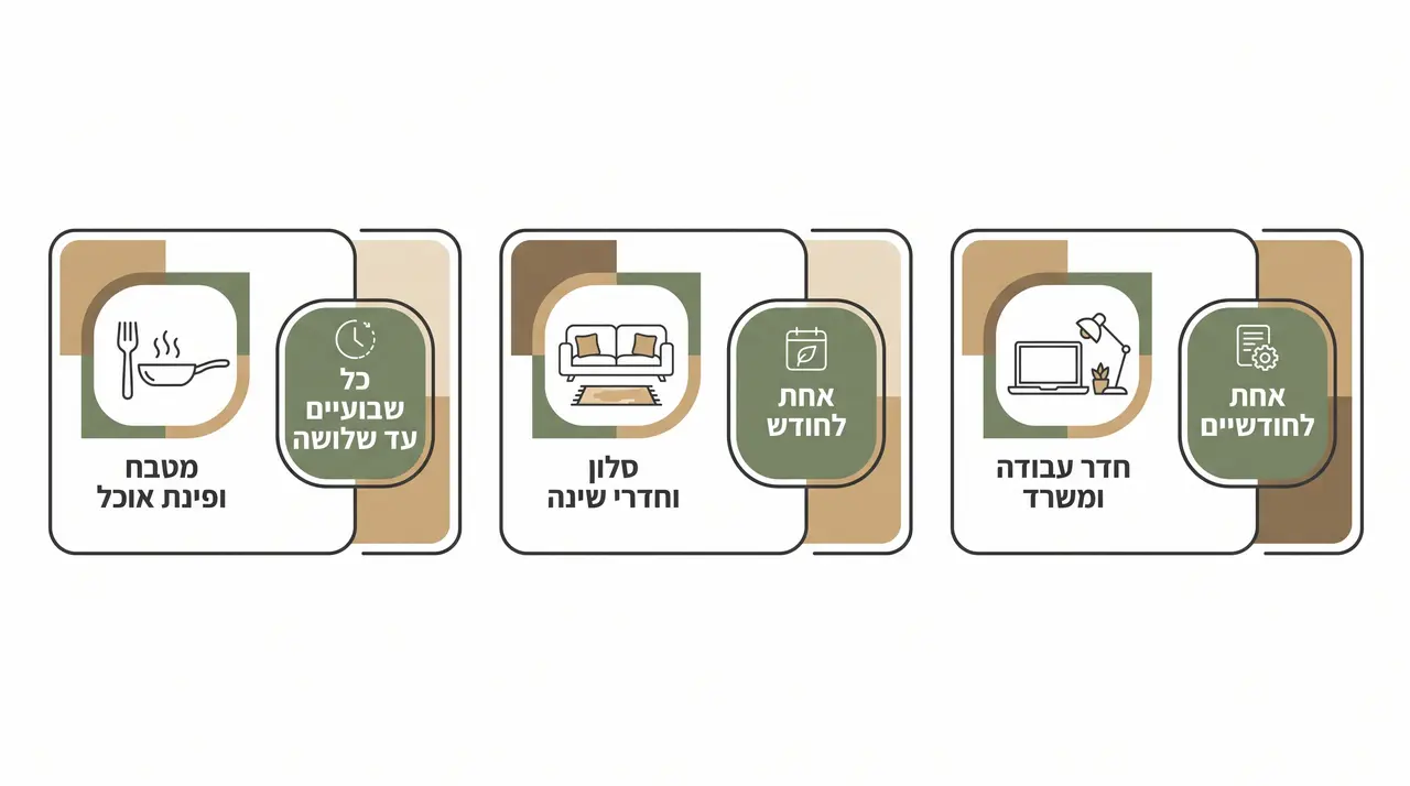 ניקוי יסודי של שטיח PVC באמצעות מטלית ומים פושרים
